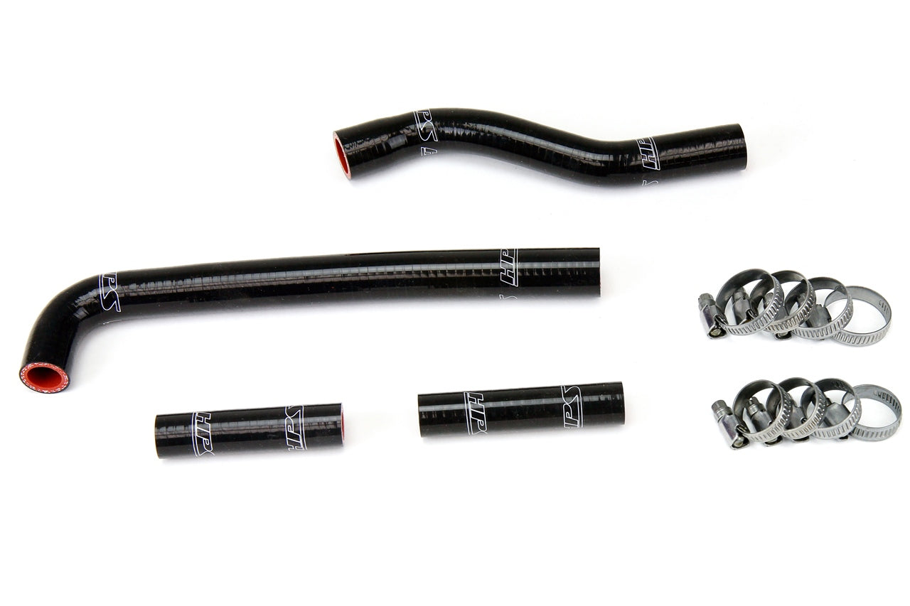 HPS Performance High Temp Reinforced Silicone Radiator Coolant Hose Kit Black 57-1259-BLK