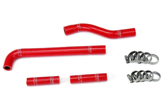 HPS Performance High Temp Reinforced Silicone Radiator Coolant Hose Kit Red 57-1259-RED