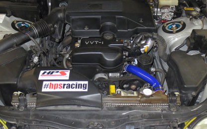 HPS Performance High Temp Reinforced Silicone Radiator and Heater Coolant Hose Kit, Blue, 57-1271-BLUE