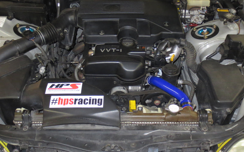 HPS Performance High Temp Reinforced Silicone Radiator and Heater Coolant Hose Kit, Blue, 57-1271-BLUE