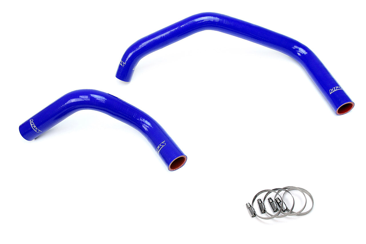 HPS Performance High Temp Reinforced Silicone Radiator Coolant Hose Kit Blue 57-1301-BLUE