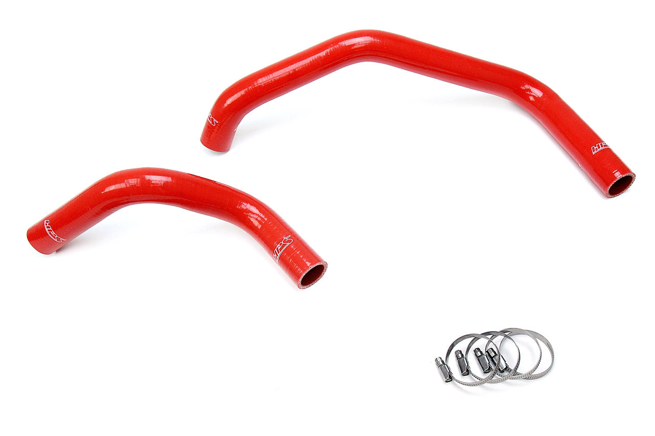 HPS Performance High Temp Reinforced Silicone Radiator Coolant Hose Kit Red 57-1301-RED
