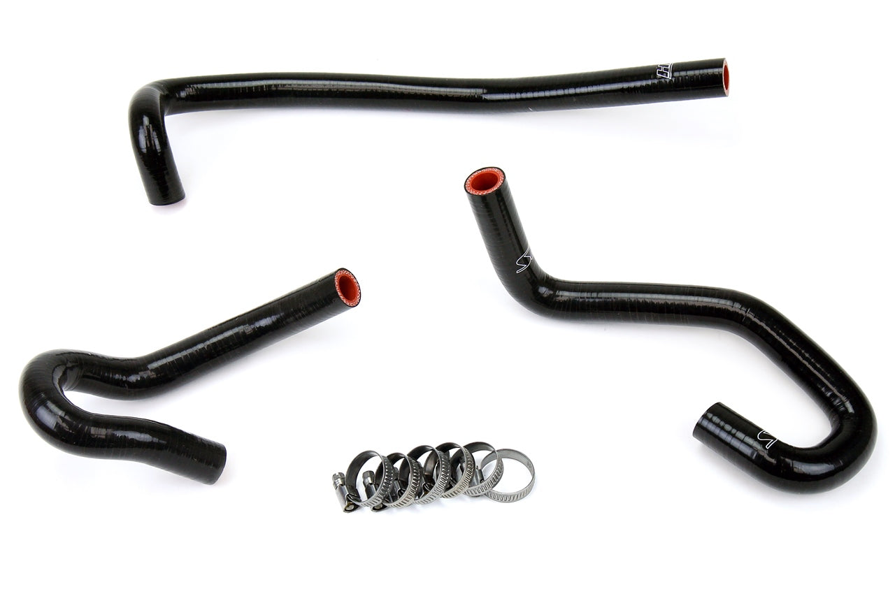 HPS Performance Silicone Heater Coolant Hose Kit Black 57-2307-BLK