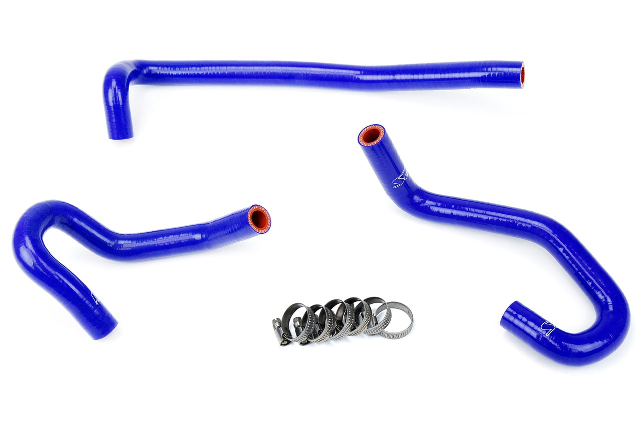 HPS Performance Silicone Heater Coolant Hose Kit Blue 57-2307-BLUE