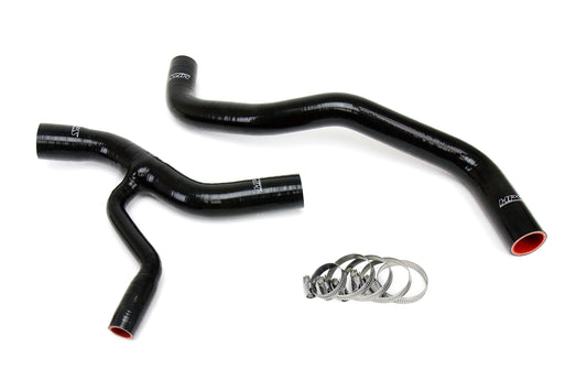 HPS Performance Silicone Radiator Coolant Hose Kit Black 57-1416R-BLK