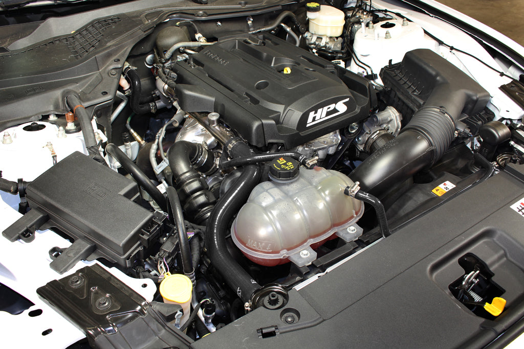 HPS Performance High Temp Reinforced Silicone Radiator and Heater Coolant Hose Kit, Black, 57-1452-BLK