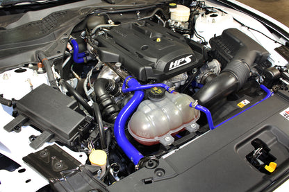 HPS Performance High Temp Reinforced Silicone Radiator and Heater Coolant Hose Kit, Blue, 57-1452-BLUE