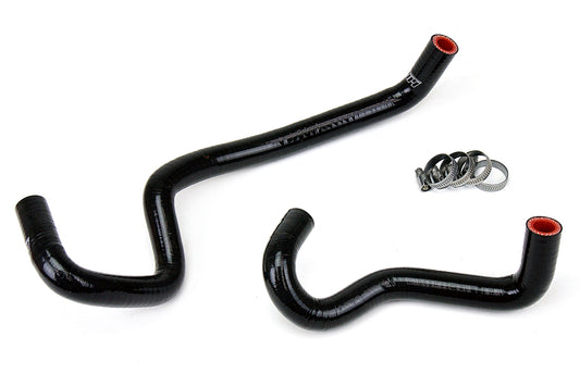 HPS Performance High Temp Reinforced Silicone Heater Coolant Hose Kit Black 57-1467H-BLK