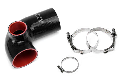 HPS Performance High Temp Reinforced Silicone Air Intake Hose Kit Black 57-1494-BLK