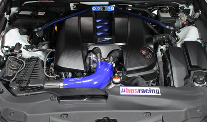 HPS Performance High Temp Reinforced Silicone Air Intake Hose Kit, Blue, 57-1499-BLUE