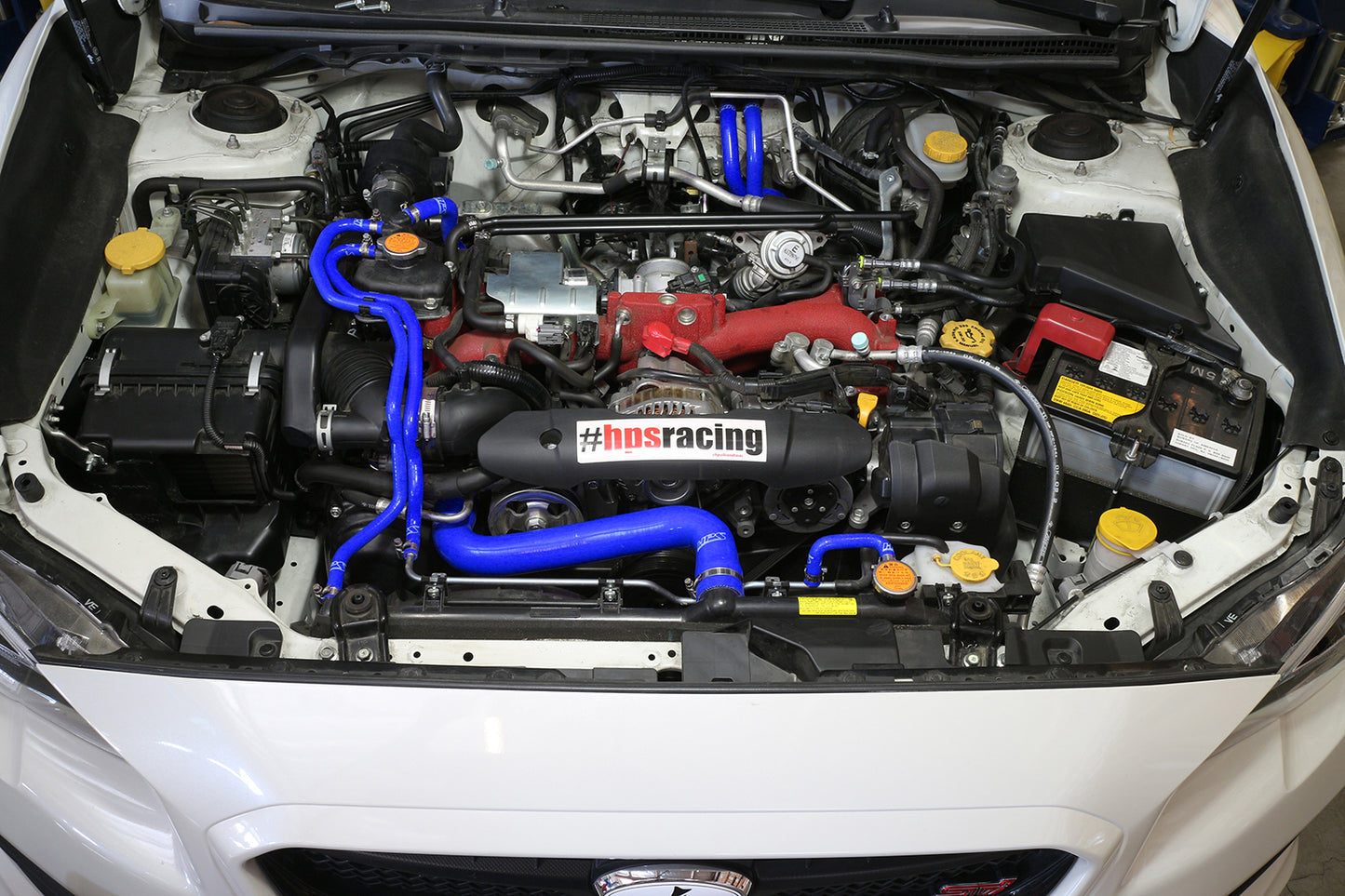 HPS Performance High Temp Reinforced Silicone Radiator and Heater Coolant Hose Kit, Blue, 57-1516-BLUE