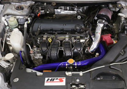 HPS Performance High Temp Reinforced Silicone Radiator Coolant Hose Kit, Black, 57-1530-BLK