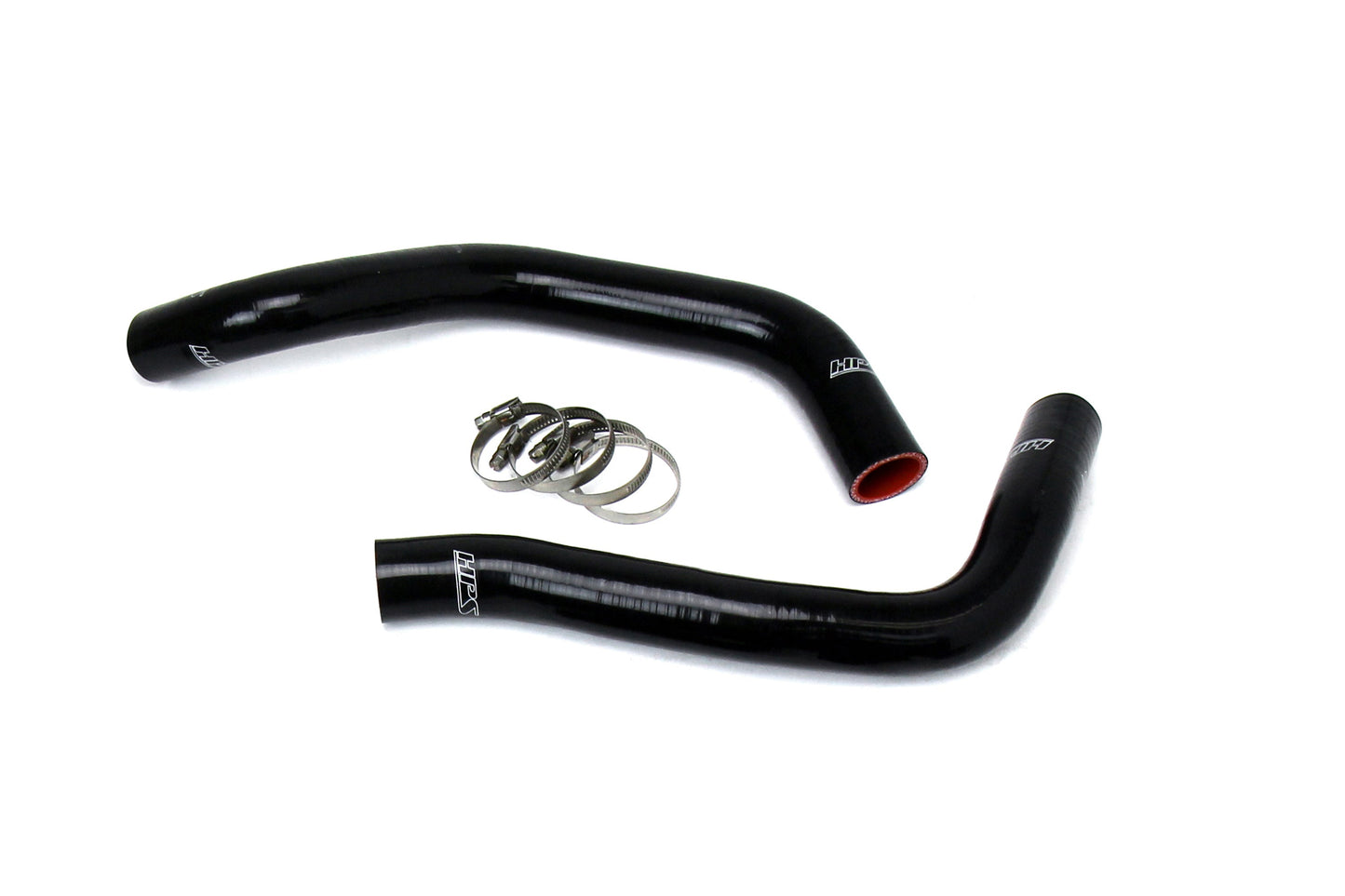 HPS Performance High Temp Reinforced Silicone Radiator Coolant Hose Kit Black 57-1581R-BLK