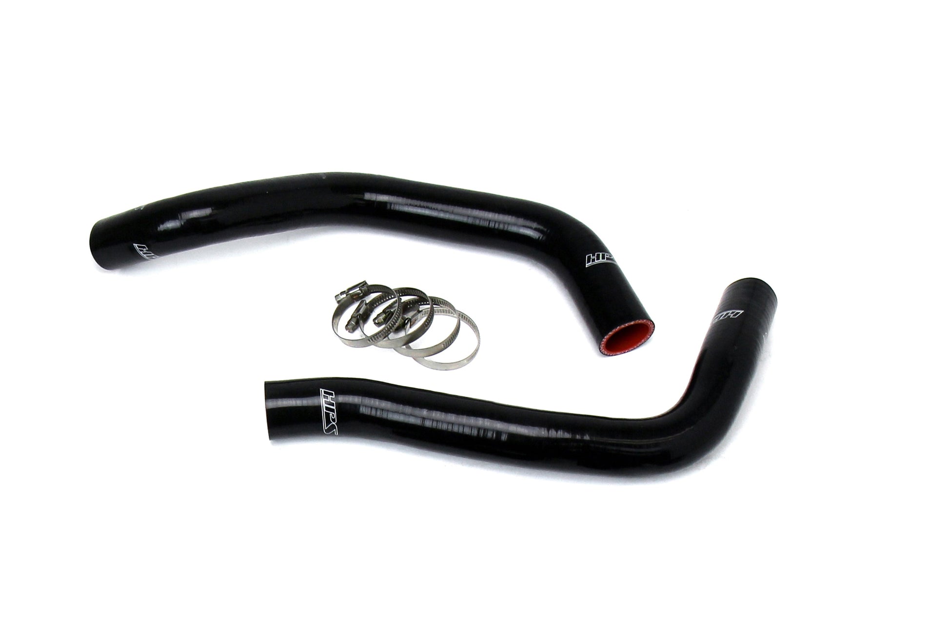 HPS Performance High Temp Reinforced Silicone Radiator Coolant Hose Kit Black 57-1581R-BLK