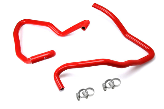 HPS Performance Silicone Heater Coolant Hose Kit Red 57-1589H-RED