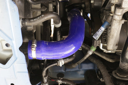 HPS Performance High Temp Reinforced Silicone Radiator Coolant Hose Kit, Blue, 57-1632-BLUE