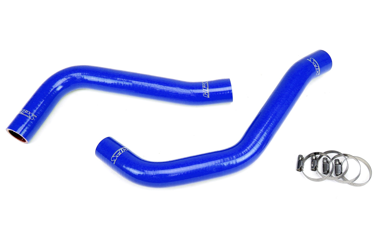 HPS Performance High Temp Reinforced Silicone Radiator Coolant Hose Kit Blue 57-1784-BLUE