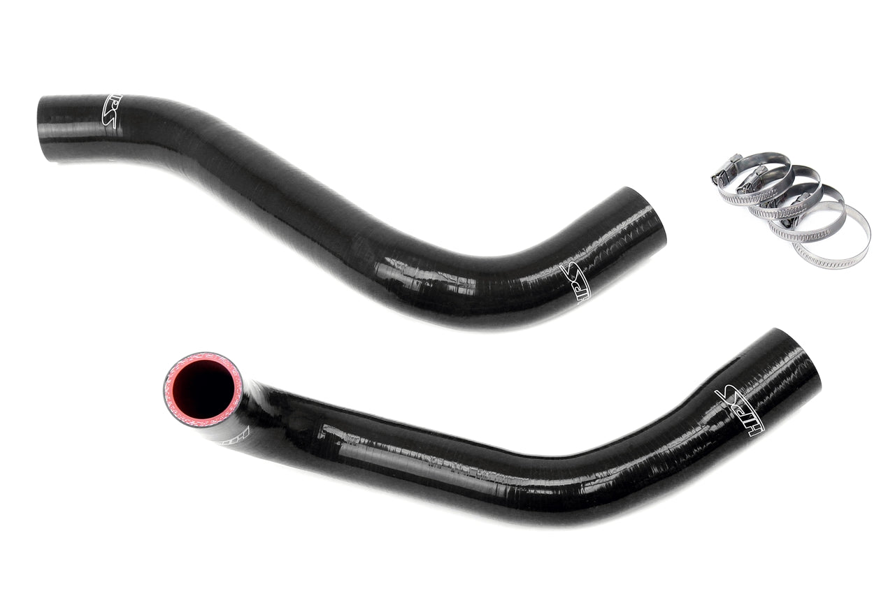HPS Performance High Temp Reinforced Silicone Radiator Coolant Hose Kit Black 57-1819-BLK