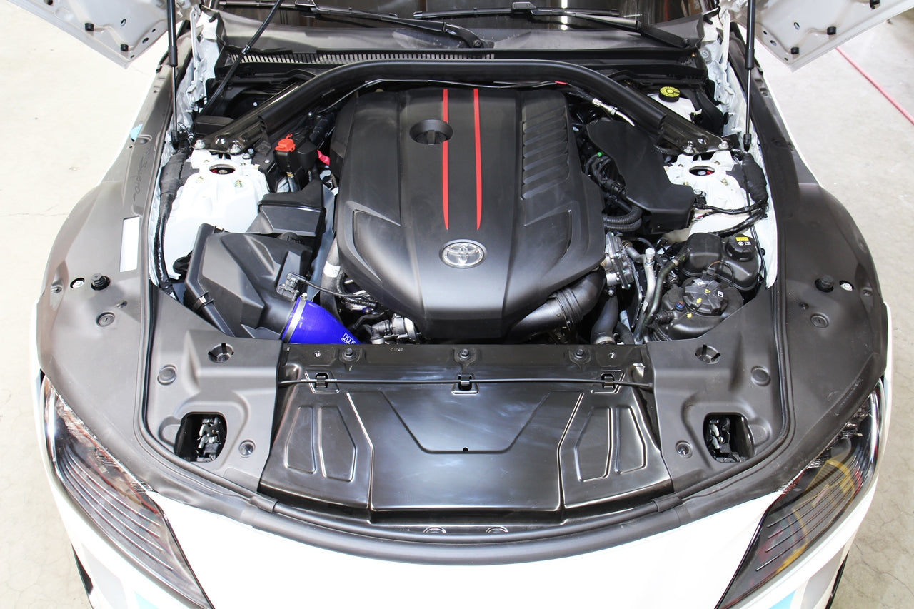 HPS Performance High Temp Reinforced Silicone Air Intake Hose Kit, Blue, 57-1851-BLUE