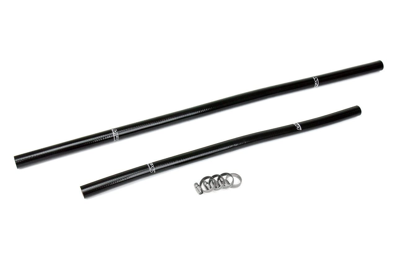 HPS Performance High Temp Reinforced Silicone Heater Coolant Hose Kit Black 57-1910-BLK