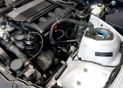 HPS Performance High Temp Reinforced Silicone Heater Coolant Hose Kit, Black, 57-1937-BLK