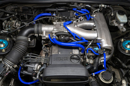 HPS Performance Silicone Vacuum Hose Kit, Blue, 57-2013-BLUE