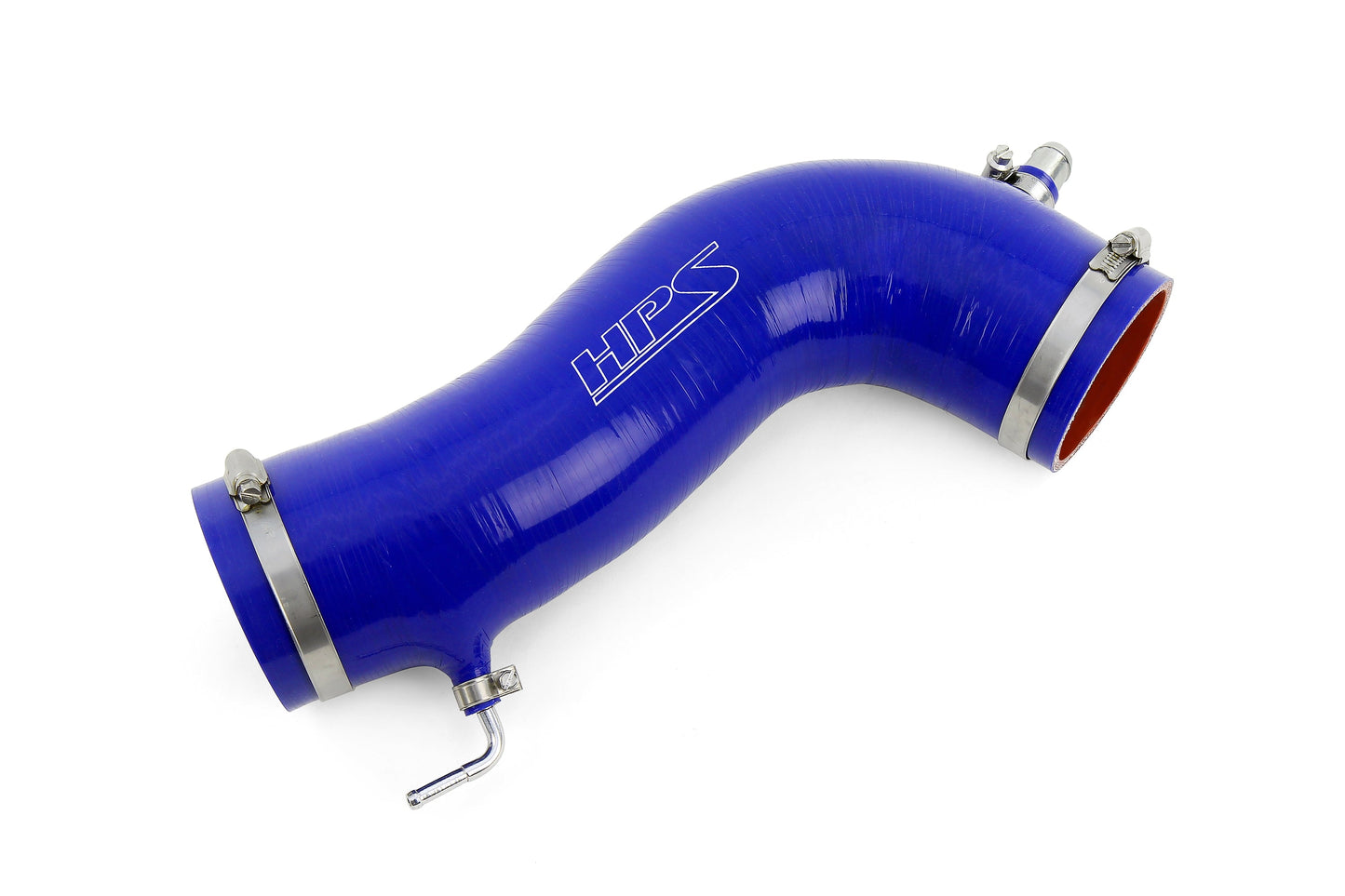HPS Performance High Temp Reinforced Silicone Air Intake Hose Kit Blue 57-2051-BLUE