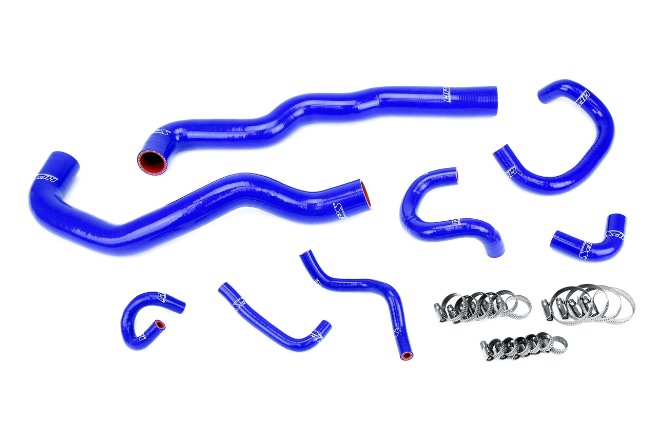 HPS Silicone Radiator Heater and throttle body Coolant Hose Kit 98-05 Lexus GS300 GS400 with 2JZ-GTE VVT-i Swap Blue 57-2081-BLUE