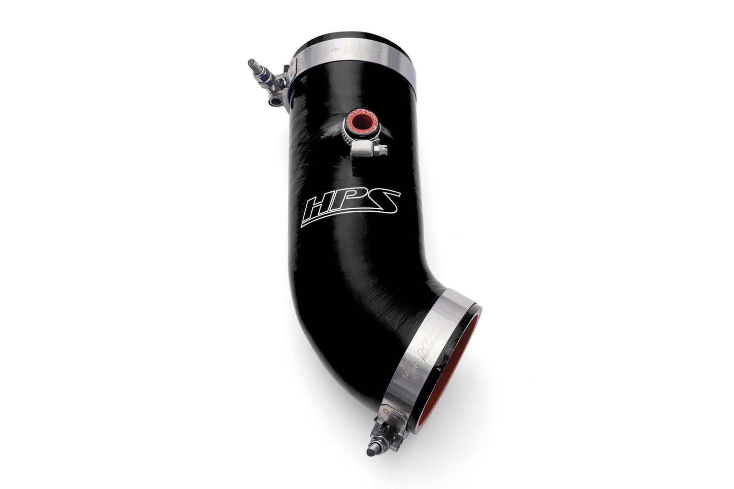 HPS Performance High Temp Reinforced Silicone Air Intake Hose Kit Black 57-2122-BLK
