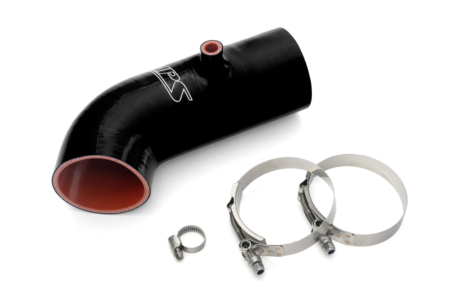 HPS Performance High Temp Reinforced Silicone Air Intake Hose Kit, Black, 57-2122-BLK