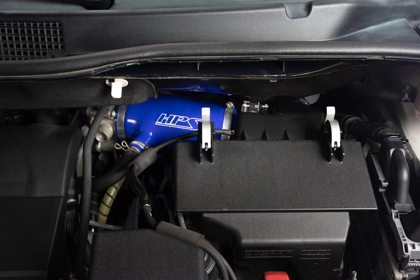 HPS Performance High Temp Reinforced Silicone Air Intake Hose Kit, Blue, 57-2123-BLUE