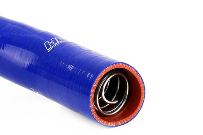 HPS Performance High Temp Reinforced Silicone Radiator Coolant Hose Kit, Blue, 57-2129-BLUE