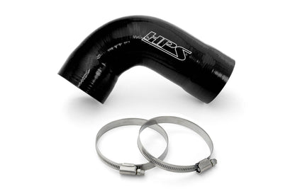 HPS Performance High Temp Reinforced Silicone Air Intake Hose Kit, Black, 57-2207-BLK