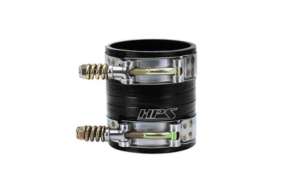 HPS Silicone Intercooler Boot Hose with Clamps Black 57-2235-BLK replace OEM part # 8C3Z-6W651-A 8C3Z-6N650-A