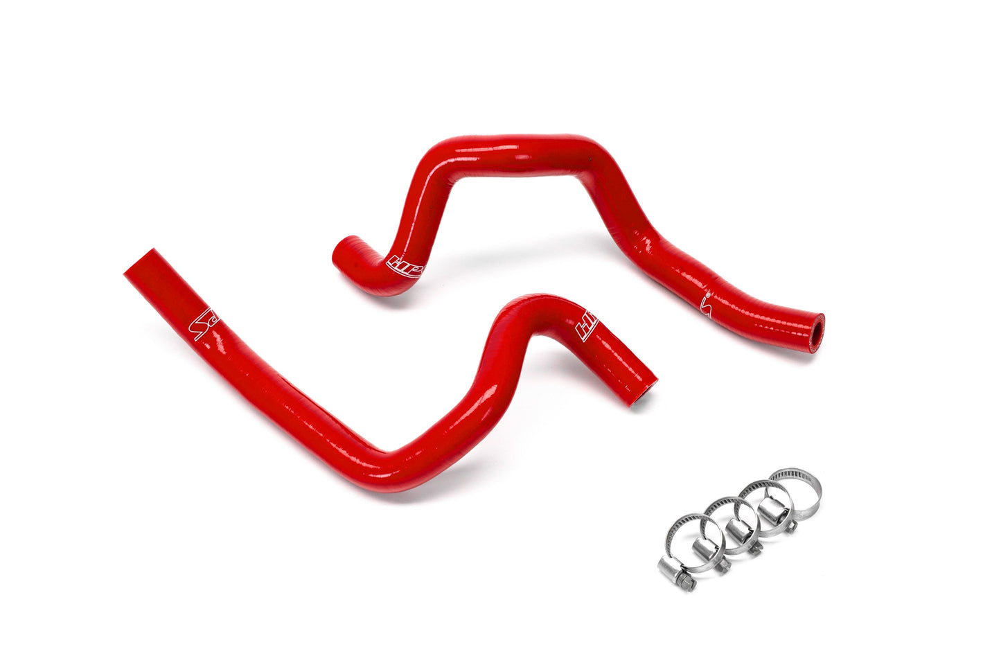 HPS Performance Silicone Heater Coolant Hose Kit Red 57-2301-RED