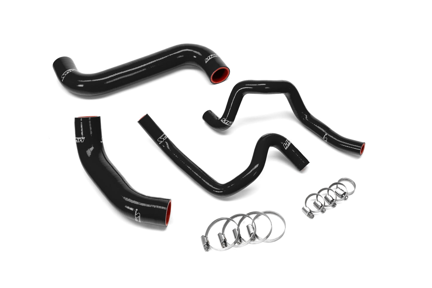 HPS Performance Silicone Radiator and Heater Coolant Hose Kit Black 57-2302-BLK