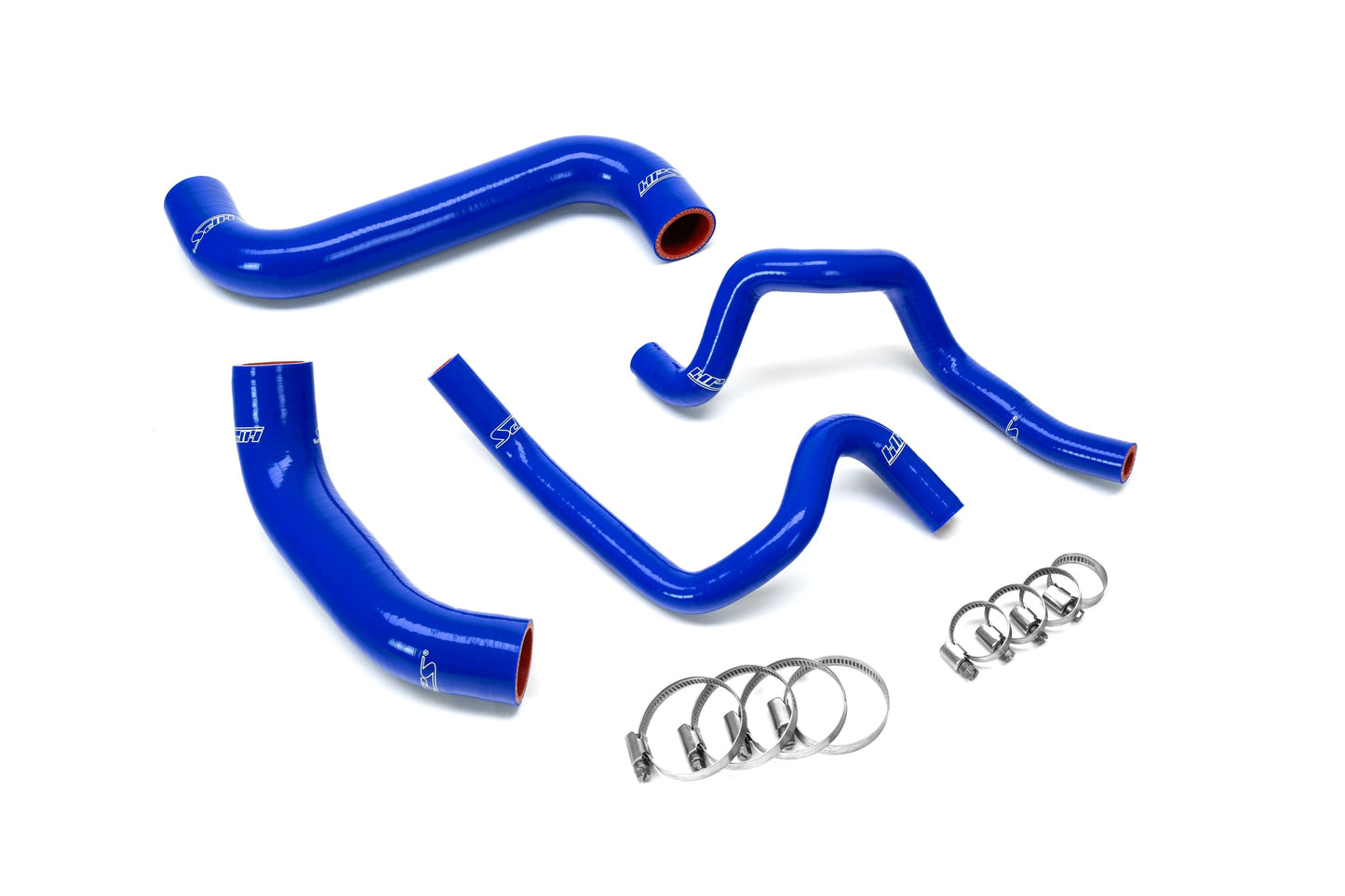 HPS Performance Silicone Radiator and Heater Coolant Hose Kit Blue 57-2302-BLUE