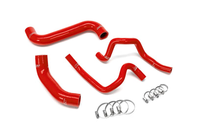 HPS Performance Silicone Radiator and Heater Coolant Hose Kit Red 57-2302-RED