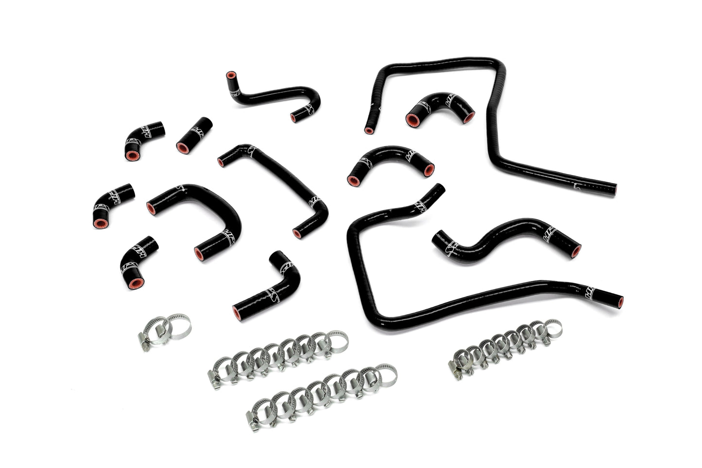 HPS Performance Silicone Ancillary Coolant Hose Kit Black 57-2303-BLK