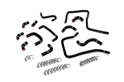 HPS Performance Silicone Ancillary Coolant Hose Kit Black 57-2303-BLK
