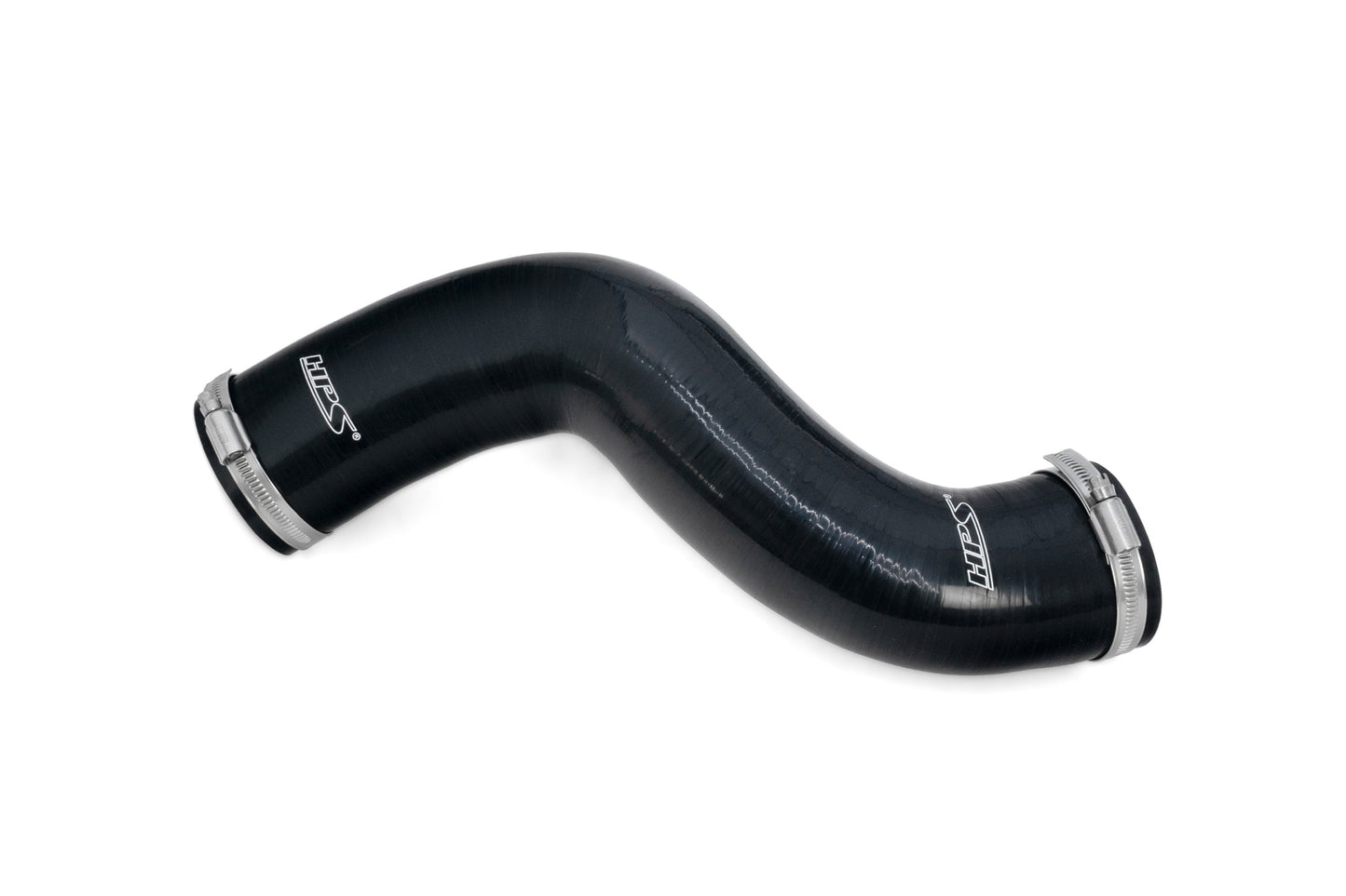 HPS Silicone Intercooler Hose Kit (Hot Side), Black, 57-3005-BLK