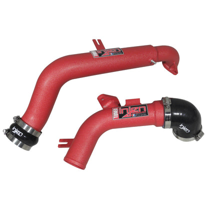 Injen 11-14 Nissan Juke 1.6L Nismo Turbo Upper Intercooler Piping Kit - Wrinkle Red