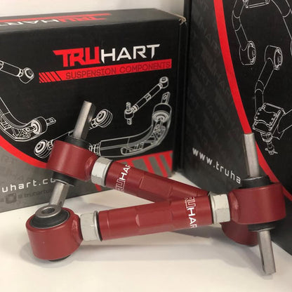 TruHart Front Adjustable Upper Camber Control Arms + Rear Camber + Toe for Civic 1992-1995 / Integra 1994-2001