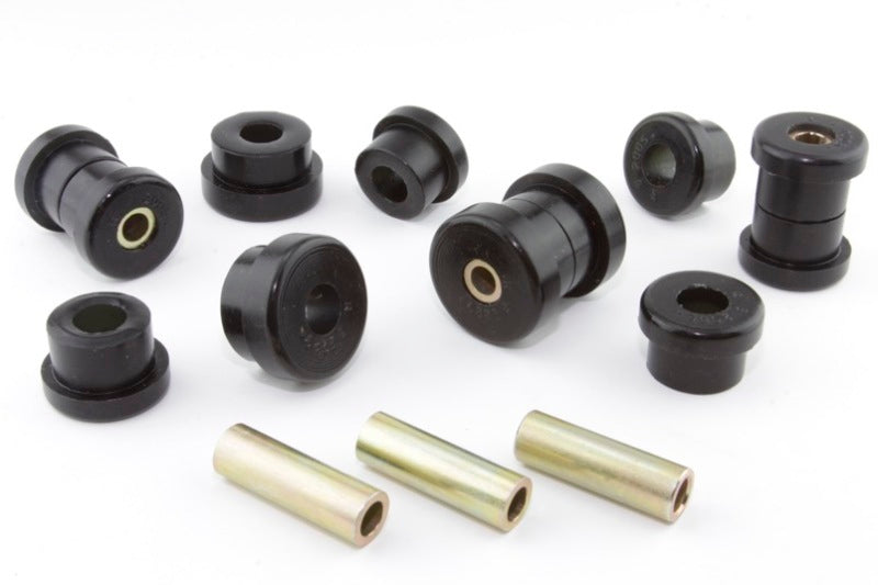 Whiteline Plus 88-00 Honda Civic / 88-9/95 CRX Rear Control Arm - Lower Inner & Outer Bushing Kit