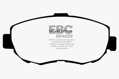 EBC 93-97 Lexus GS300 3.0 Yellowstuff Front Brake Pads