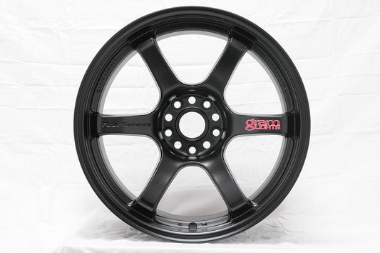 Gram Lights 57DR 19x9.5 +25 5-112 Semi Gloss Black Wheel