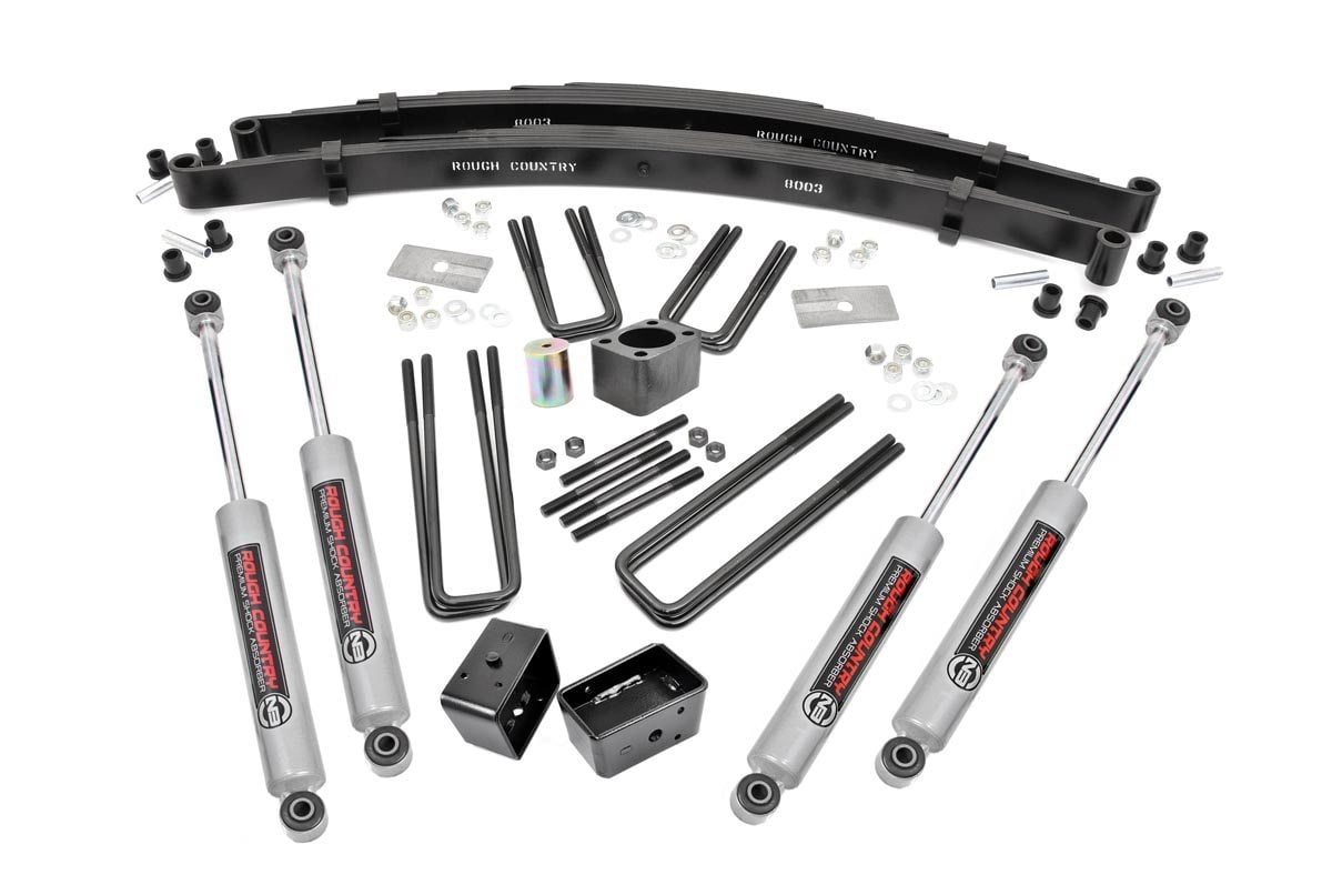 4 Inch Lift Kit | Rear Blocks | Dodge W100 Truck (86-89)/W200 Truck (78-80) 