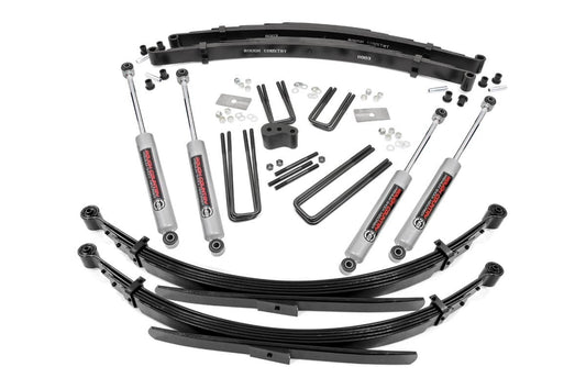 4 Inch Lift Kit | Rear Springs | Dodge W100 Truck (86-89)/W200 Truck (78-80) 
