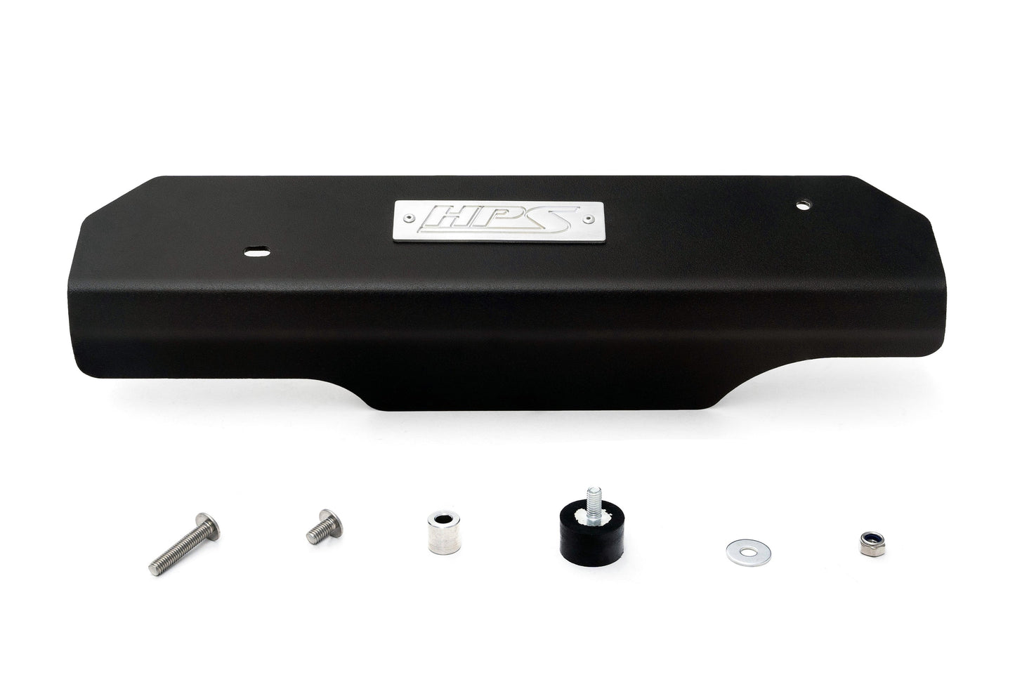 HPS Performance Pulley Belt Aluminum Cover, Black, 71-102WB
