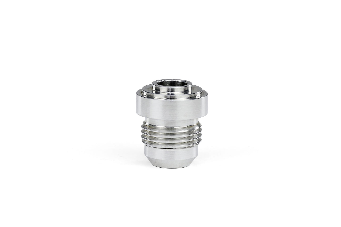 HPS Performance -8 AN Fittings Male Weld On Bung Raw Aluminum